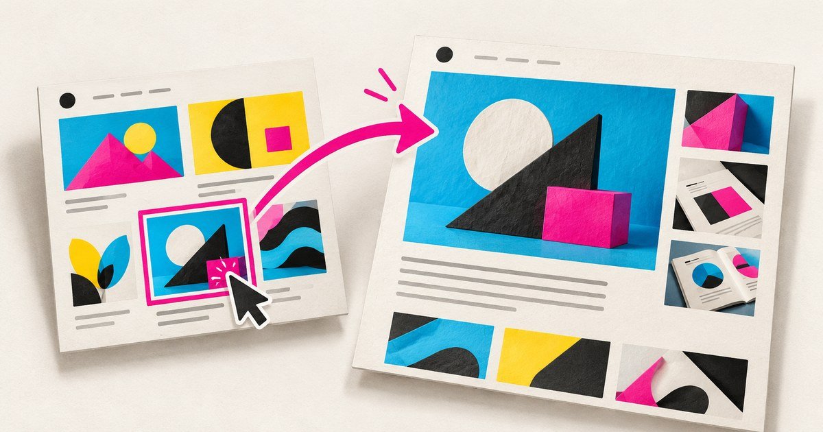 A portfolio project card links to its corresponding full design presentation.